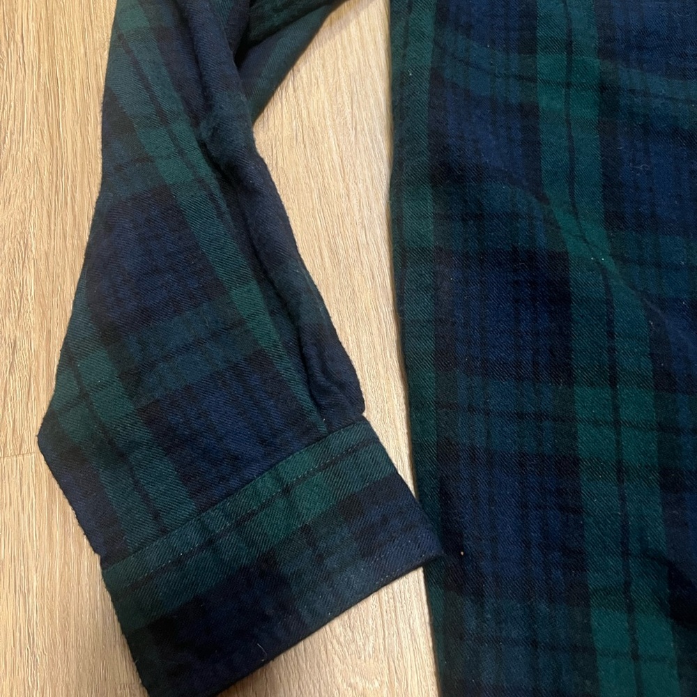 L.L. Bean Flannel/Button-Down Plaid Men’s Shirt - Picture 5 of 5